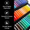Color Pencils 72 Colored Pencils for Adult Coloring Books Artists Set Professional Premium Soft Pencil Colors for Drawing Sketch Books Art Supplies Artist Kid and Beginner Sketching